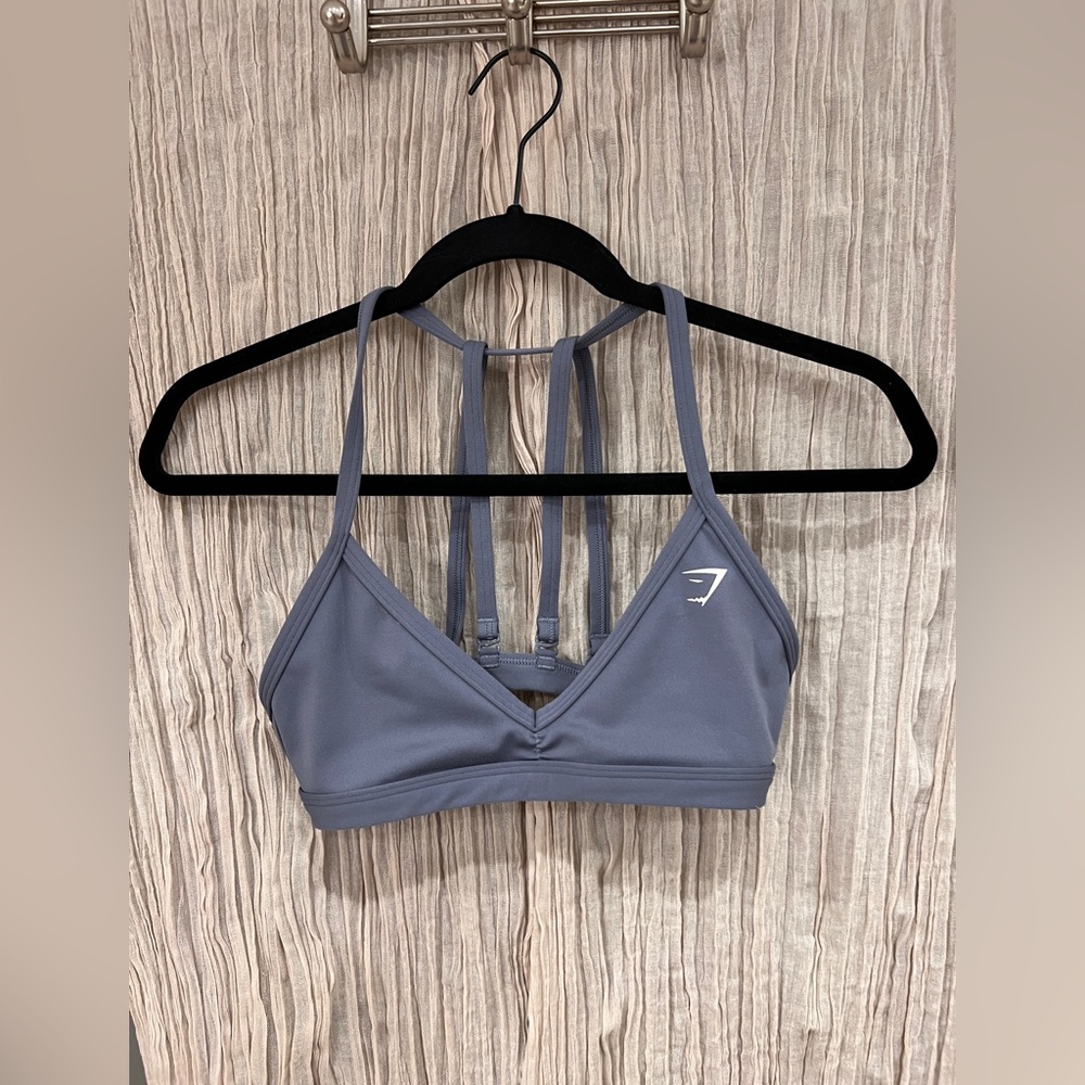 Gymshark Minimal Sports Bra - Evening Blue - XS